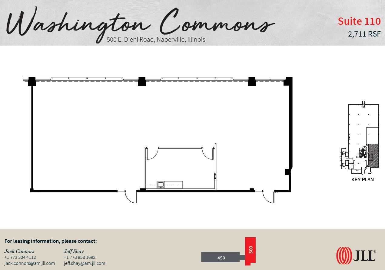 450-500 E Diehl Rd, Naperville, IL for lease Floor Plan- Image 1 of 1