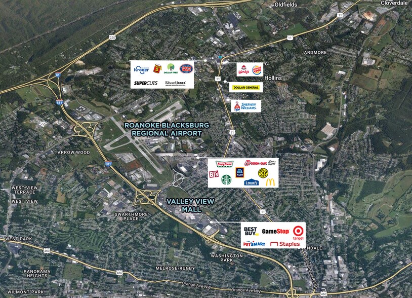 7000 Peters Creek Rd, Roanoke, VA à louer - Photo du bâtiment - Image 2 de 8