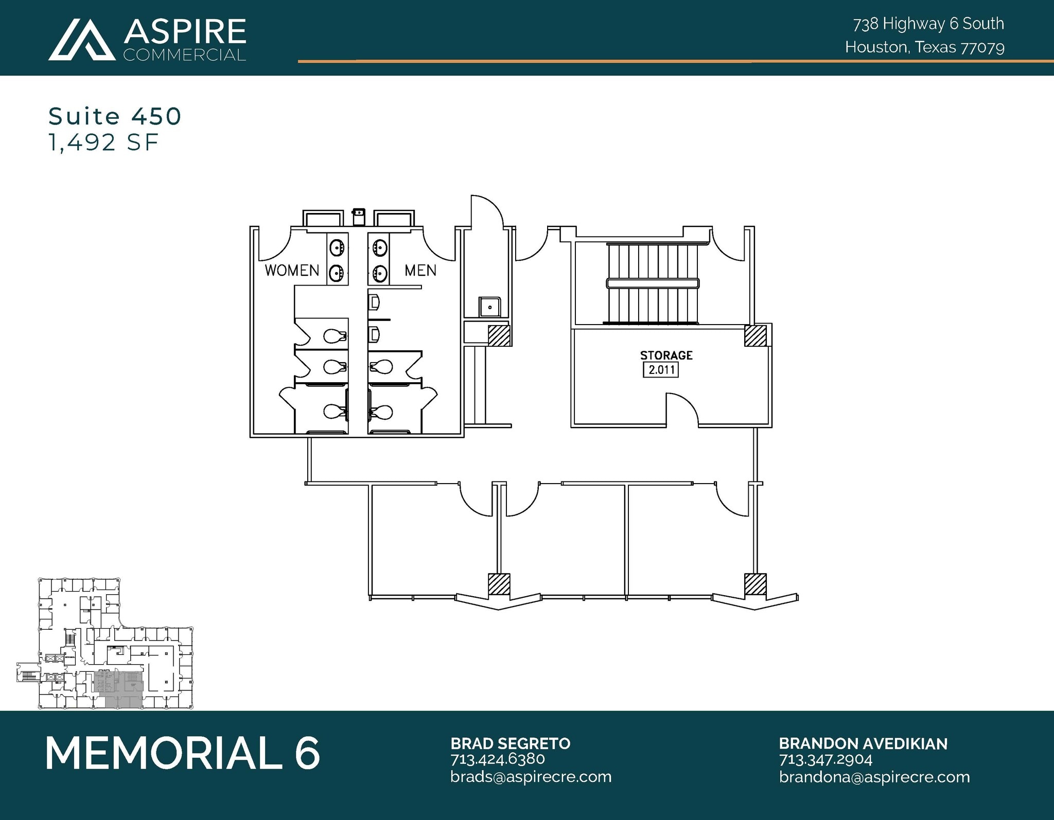 738 Highway 6 S, Houston, TX for lease Floor Plan- Image 1 of 1