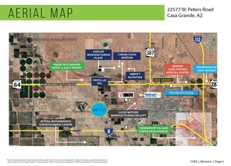 More details for 22577 W Peters Rd, Casa Grande, AZ - Land for Sale