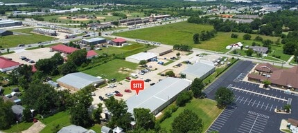 1601-1623 W Acorn Dr, Rogers, AR - Aerial  map view