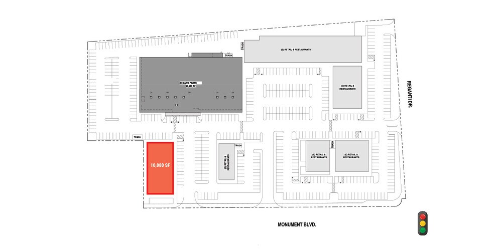 1500 Monument Blvd, Concord, CA à louer - Photo du bâtiment - Image 3 de 7