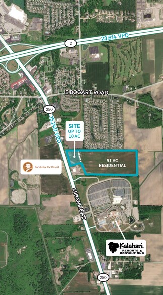 6616 Milan Rd, Sandusky, OH à vendre - Photo du bâtiment - Image 2 de 4