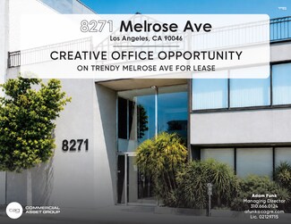 Plus de détails pour 8271 Melrose Ave, Los Angeles, CA - Bureau à louer