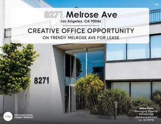 More details for 8271 Melrose Ave, Los Angeles, CA - Office/Medical, Office/Retail for Lease