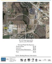 201-215 Stag Industrial Blvd, Lake Saint Louis, MO - AERIAL map view