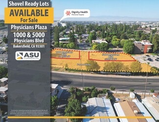 Plus de détails pour Physicians Plaza – Terrain à vendre, Bakersfield, CA