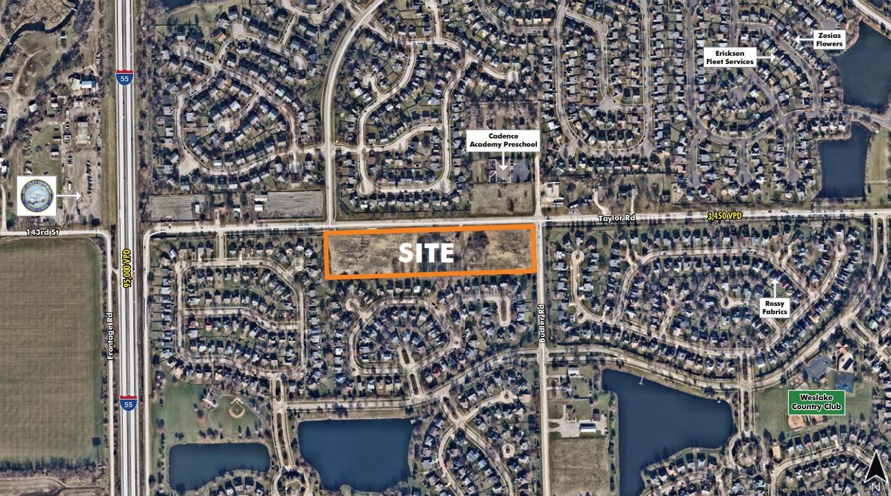 SWC Of Taylor And Budler Rd, Romeoville, IL à vendre Photo du bâtiment- Image 1 de 2