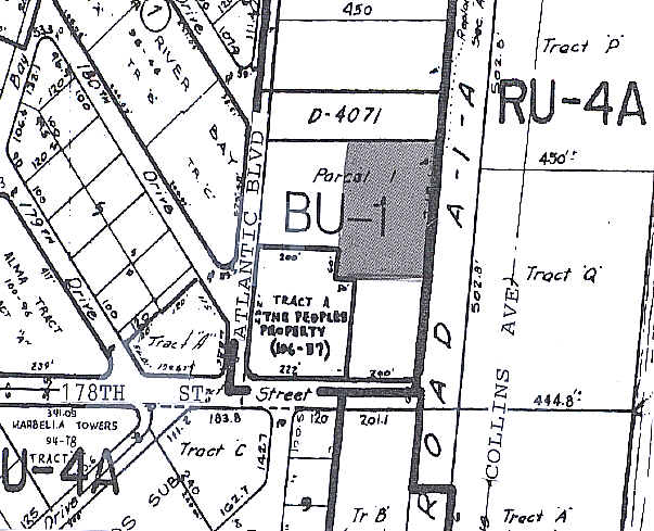 18050 Collins Ave, North Miami Beach, FL à louer - Plan cadastral - Image 2 de 6