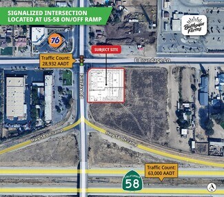 Plus de détails pour 6529 E Brundage Ln, Bakersfield, CA - Commerce de détail à louer