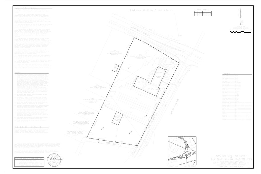 5701 Robertson Ave, Nashville, TN for sale - Site Plan - Image 3 of 3