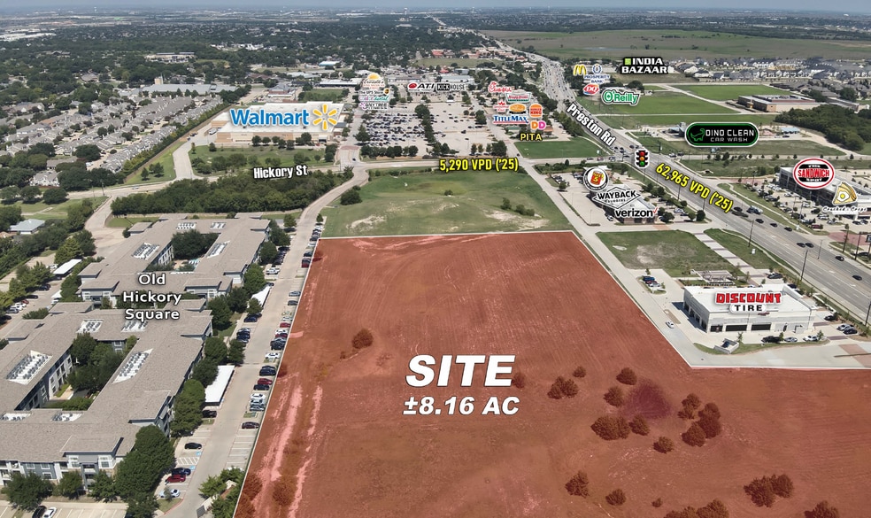 7659 Preston Rd, Frisco, TX à vendre - Aérien - Image 2 de 12