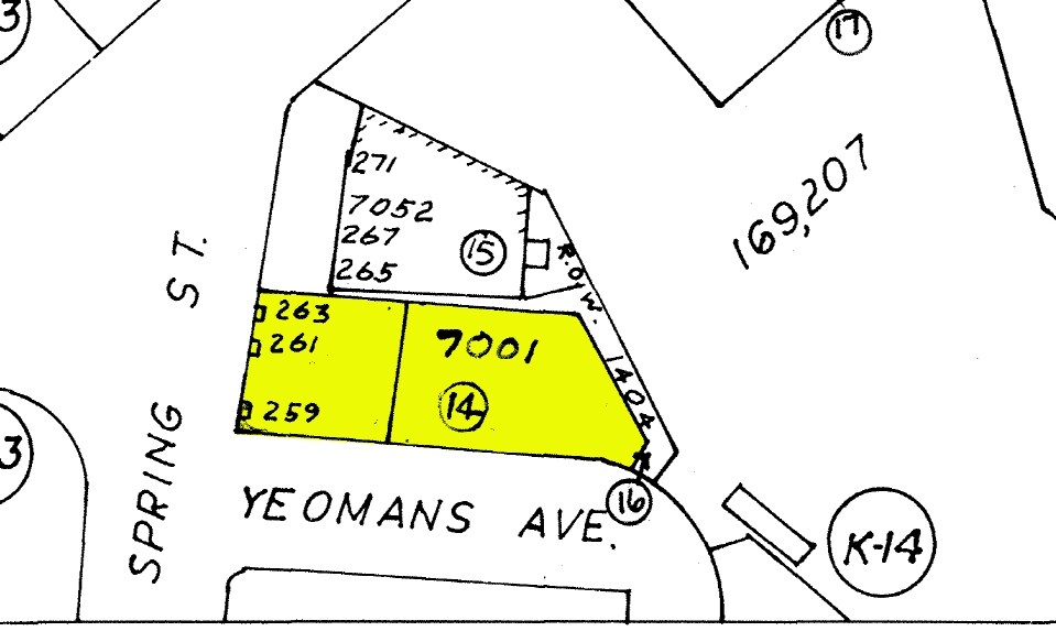 257 Spring St, Medford, MA à louer - Plan cadastral - Image 2 de 4
