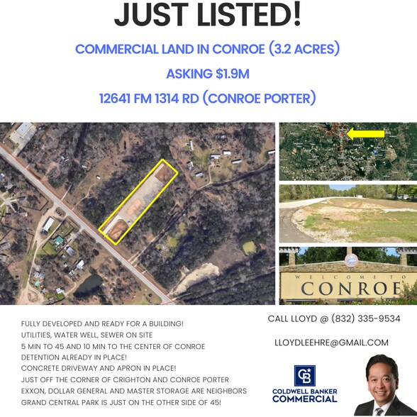12641 FM 1314 Rd, Conroe, TX à vendre - Photo du bâtiment - Image 3 de 4