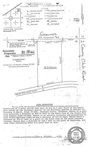 3401 E Shawnee Byp, Muskogee, OK à vendre - Photo du bâtiment - Image 2 de 2