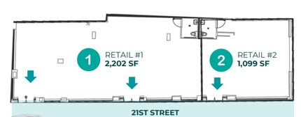 31-16 21st St, Astoria, NY à louer Plan d  tage- Image 1 de 1