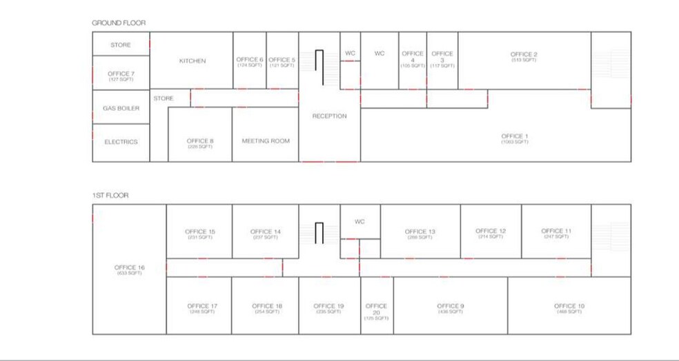 1 Antrim Rd, Lisburn à louer - Plan d’étage - Image 2 de 2