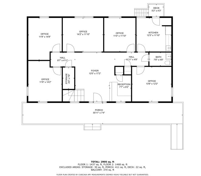Premium Shared, All Inclusive, Office Spaces Starting at $599 Hwy 306 & Hwy 369, Cumming, GA for lease Floor Plan- Image 1 of 2
