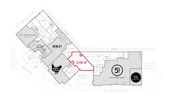 905 20th Ave S, Nashville, TN for lease Site Plan- Image 2 of 2