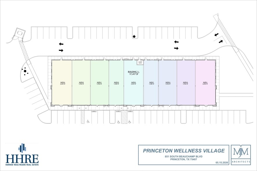 Princeton Wellness Village, S. Beauchamp Blvd., Princeton, TX for lease - Floor Plan - Image 3 of 4
