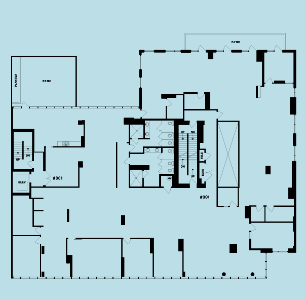860 Homer St, Vancouver, BC à louer Plan d’étage- Image 1 de 1