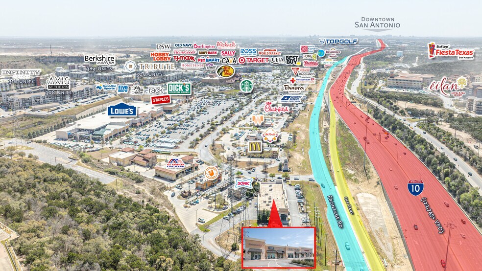 18427 Rim Dr, San Antonio, TX à vendre - Photo du bâtiment - Image 2 de 9