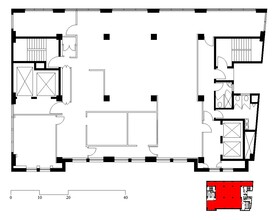 333 W 52nd St, New York, NY à louer Plan d  tage- Image 1 de 1