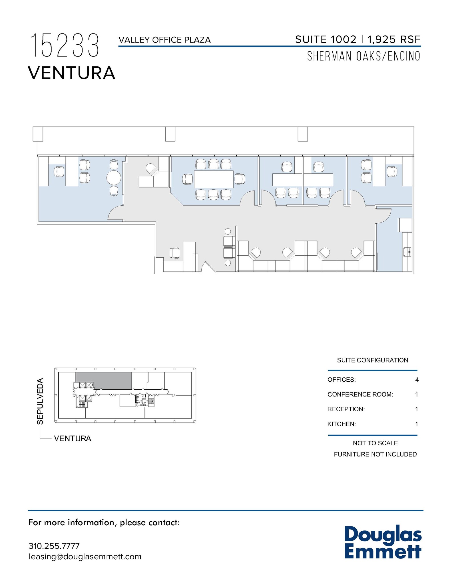 15233 Ventura Blvd, Sherman Oaks, CA for lease Floor Plan- Image 1 of 1