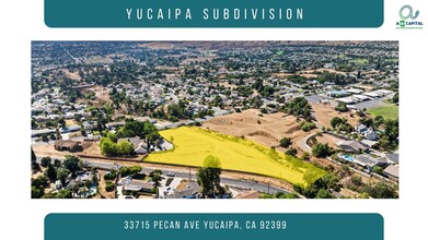 Yucaipa, CA - aerial  map view - Image1