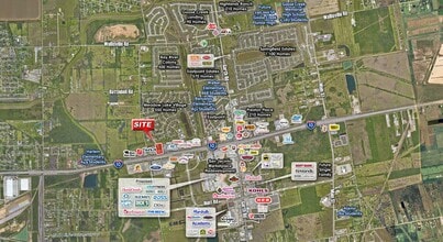 4221-B East Freeway Hwy, Baytown, TX - AÉRIEN  Vue de la carte