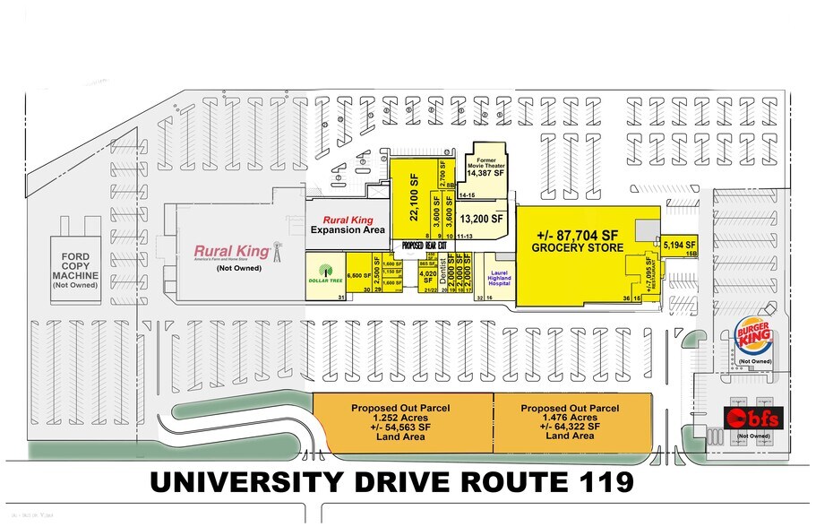Laurel Mall Land portefeuille de 2 propriétés à vendre sur LoopNet.ca - Photo du bâtiment - Image 2 de 7
