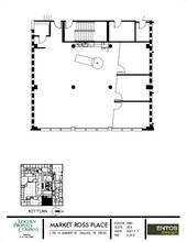 1701 N Market St, Dallas, TX à louer Plan d’étage- Image 1 de 1