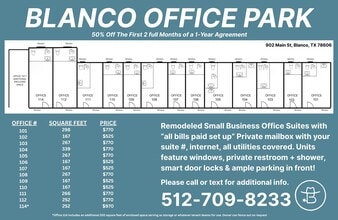 902 Main St, Blanco, TX for lease Interior Photo- Image 1 of 1