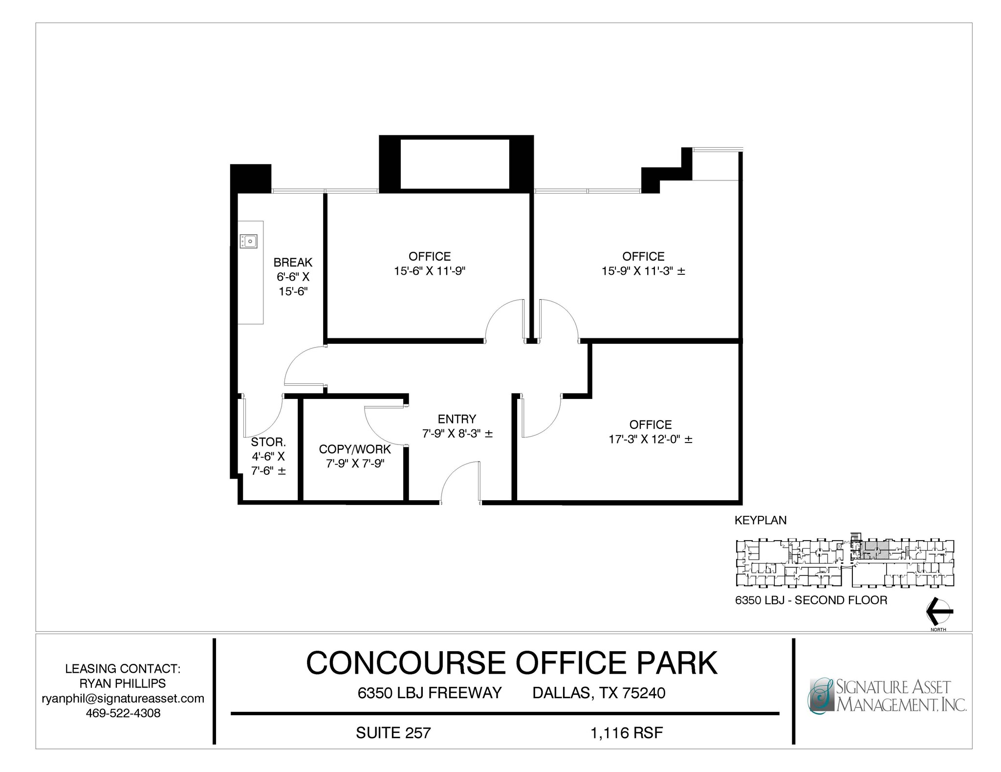 6350 LBJ Fwy, Dallas, TX for lease Floor Plan- Image 1 of 1