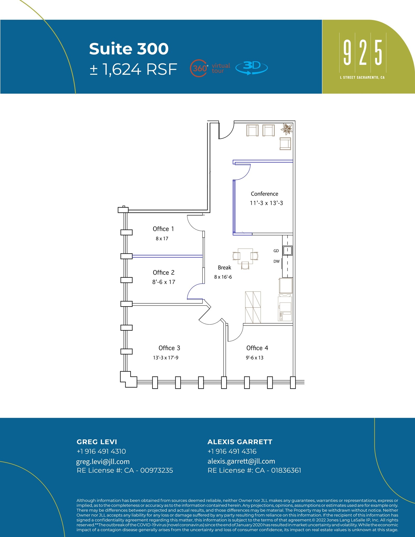 925 L St, Sacramento, CA à louer Plan de site- Image 1 de 2