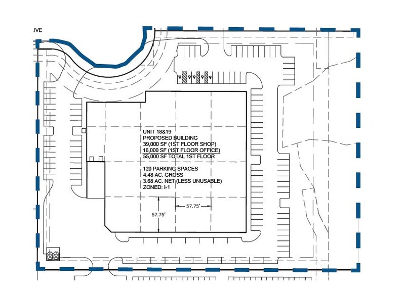 0 Cartier Dr, Wixom, MI for lease - Site Plan - Image 2 of 2