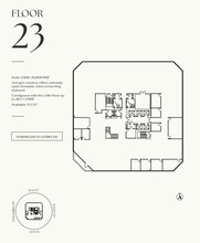 401 W A St, San Diego, CA à louer Plan d’étage- Image 1 de 1