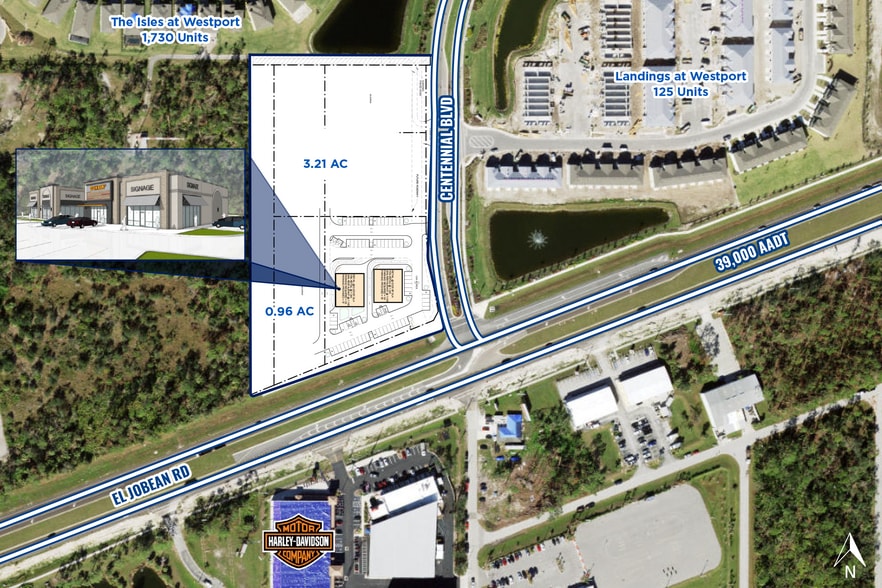 2155 Centennial, Port Charlotte, FL for lease - Building Photo - Image 3 of 4