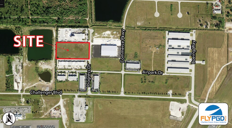 7016 Progress Dr, Punta Gorda, FL for lease - Aerial - Image 1 of 2