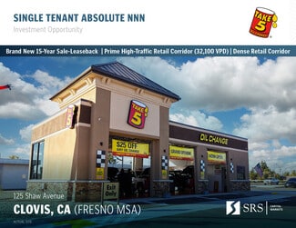 Plus de détails pour 125 Shaw Ave, Clovis, CA - Commerce de détail à vendre