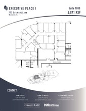 777 Oakmont Ln, Westmont, IL for lease Floor Plan- Image 1 of 2