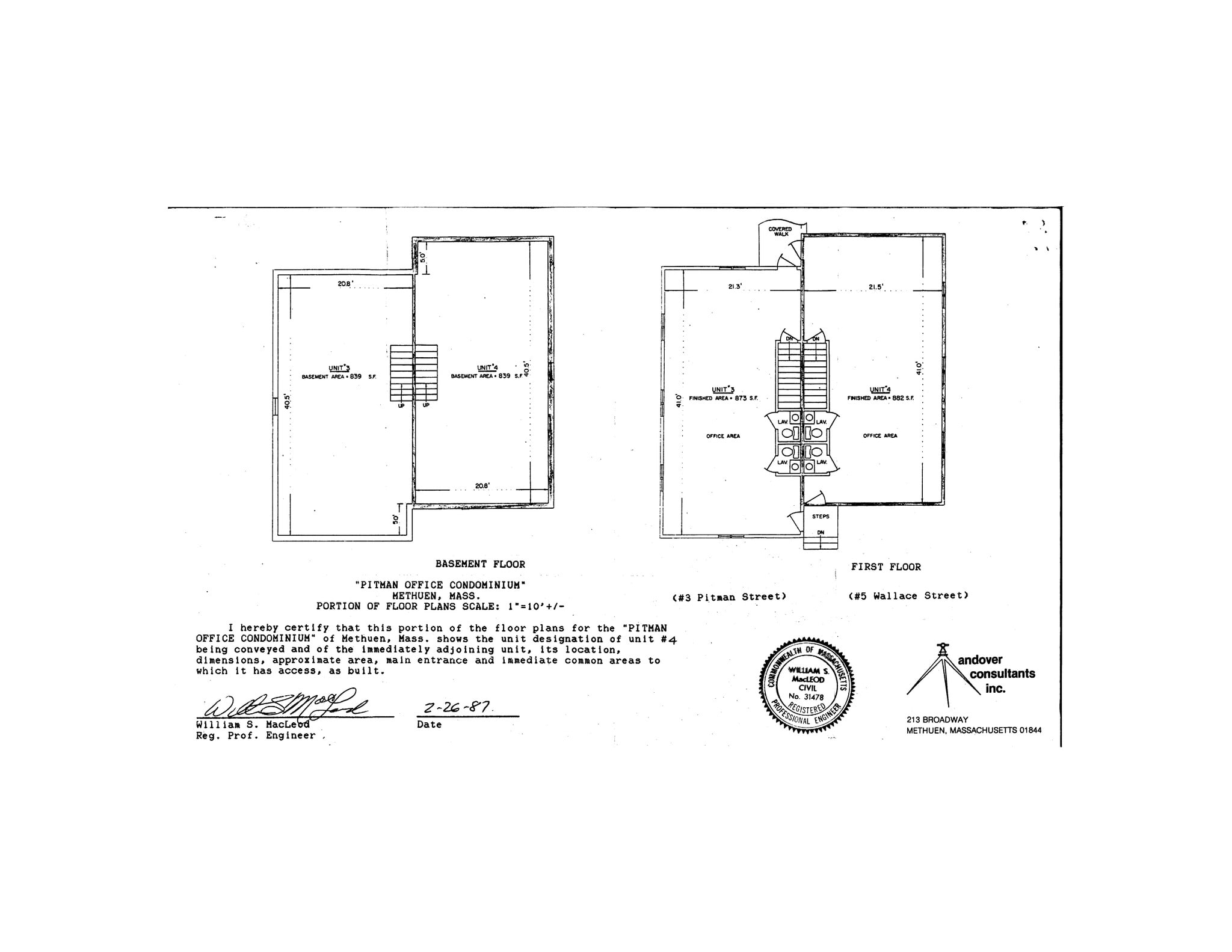 5 Wallace St, Methuen, MA for lease Site Plan- Image 1 of 28