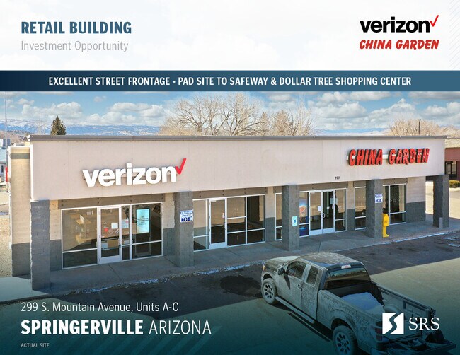More details for 299 S Mountain Ave, Springerville, AZ - Retail for Sale