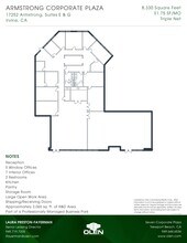 17252 Armstrong Ave, Irvine, CA à louer Plan d’étage- Image 1 de 1