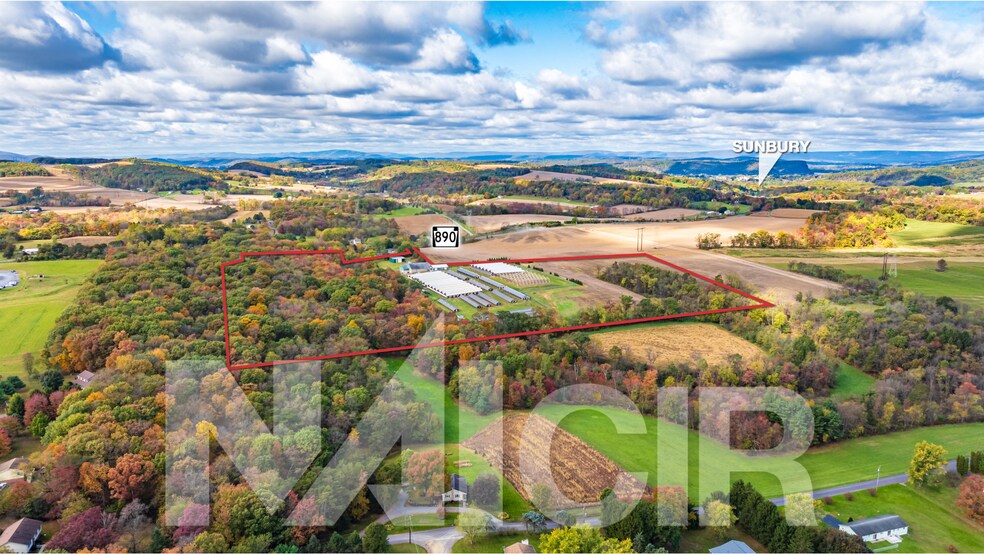 Local d'activités dans Sunbury, PA à vendre - Photo du bâtiment - Image 3 de 5