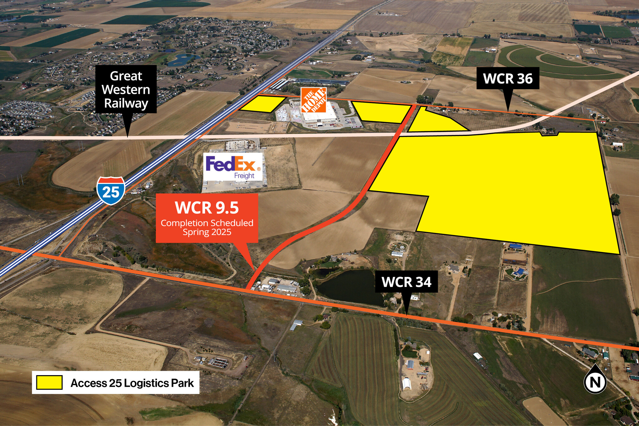 Access 25 Logistics Park, Mead, CO for lease Primary Photo- Image 1 of 3