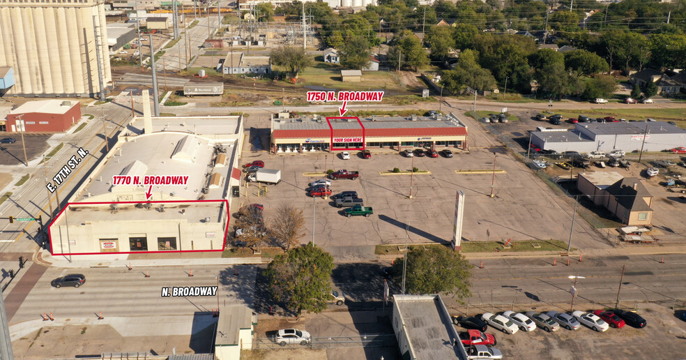 1750 N Broadway St, Wichita, KS à louer - Photo principale - Image 1 de 3