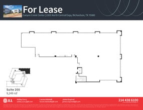 2201 N Central Expy, Richardson, TX à louer Plan d’étage- Image 1 de 1