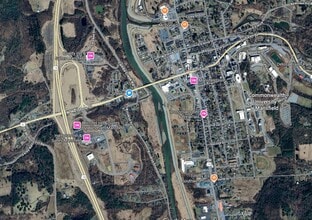 Dorsett Hts, Mansfield, PA - Aerial map view - Image1