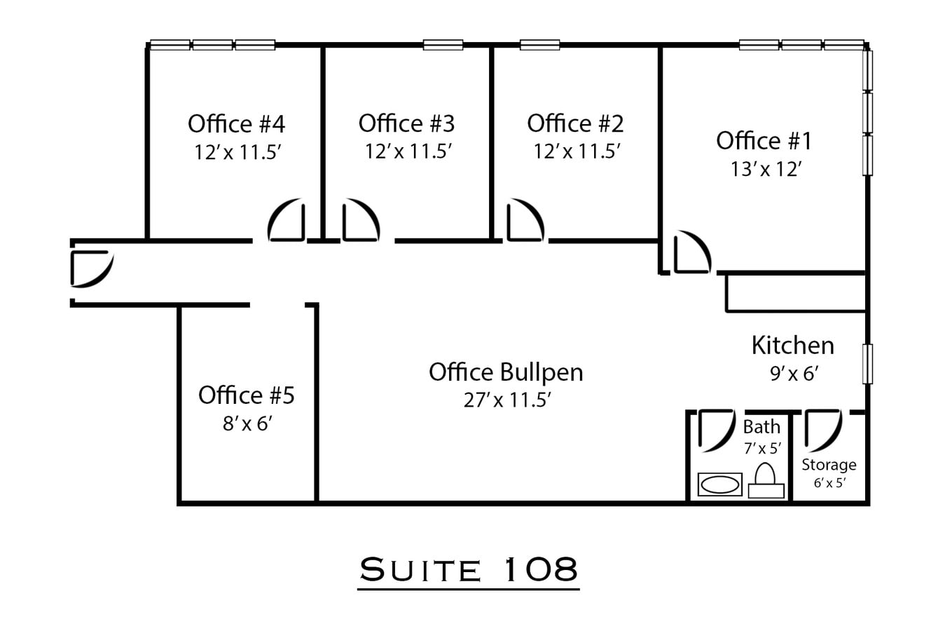 1540 State Route 138, Wall, NJ 07719 - Unité 108 -  - Plan d’étage - Image 1 of 1